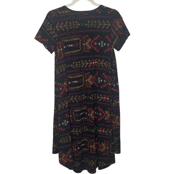 Lularoe Aztec Print High Low Carly Dress - Picture 3 of 12